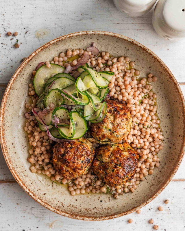 Herby Greek Chicken Meatballs
