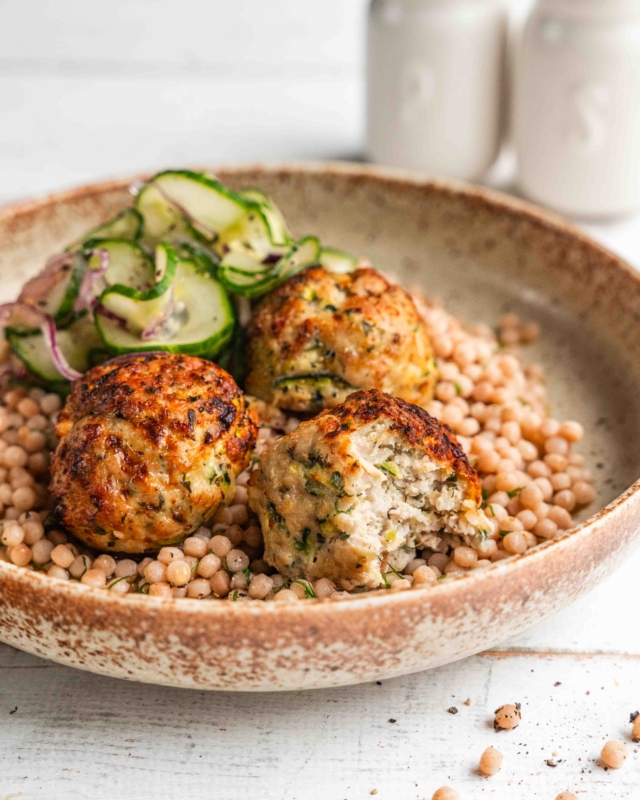 Herby Greek Chicken Meatballs